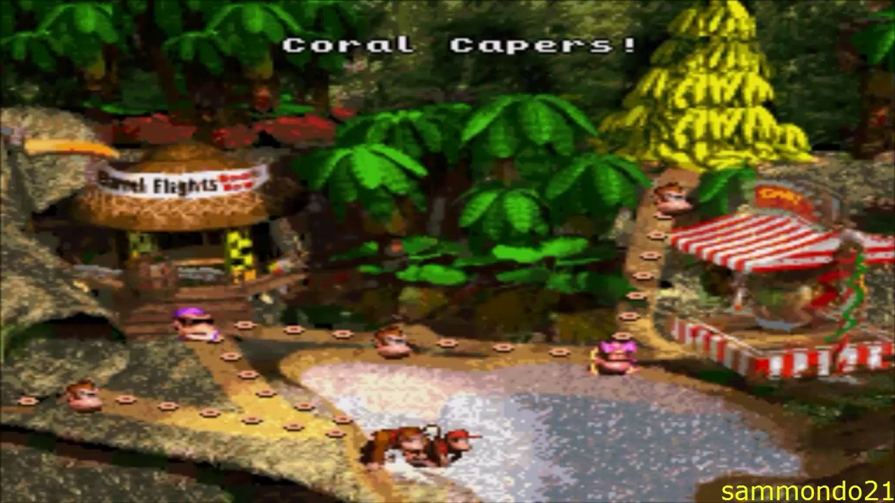 Donkey Kong Country Gameplay(SNES