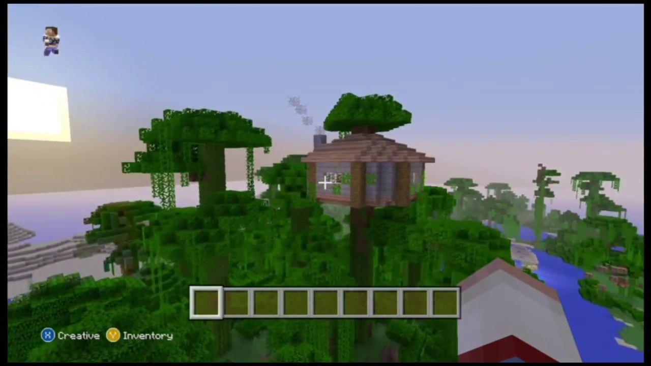 How to Build a Easy Jungle Survival House in Minecraft video Dailymotion