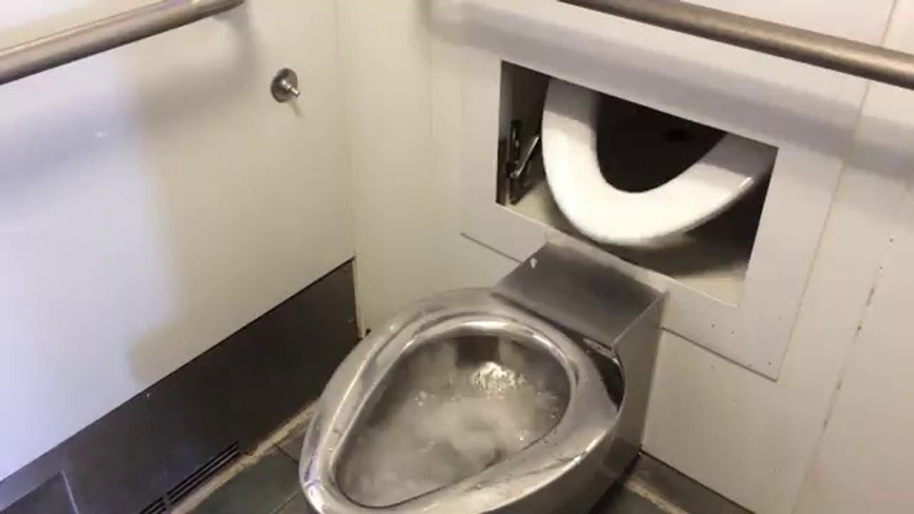 Check out Metro's new, self-cleaning toilets