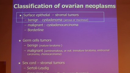 Ovarian Mucinous Cystadenoma - Lucy Di Marco - Tuesday 28th January 2014
