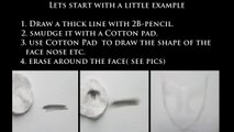 HOW TO DRAW A Realistic Face part 4 _ Skin, Step by step Pencil Tutorial (by Riar)