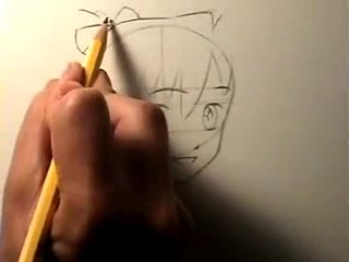 How to Draw Manga  Head Shape & Facial Features http online-drawinglessons.com