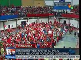 Apela Maduro al PSUV y lo llama a una entrega mayor por Venezuela