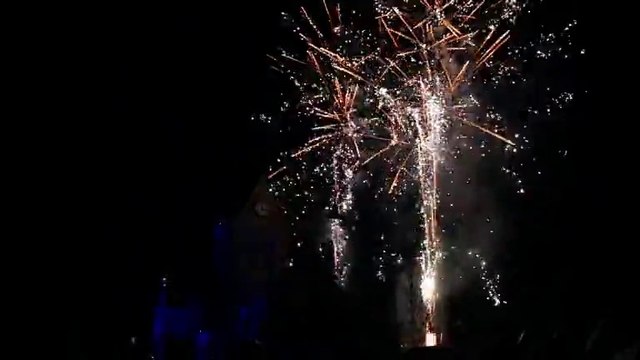 L'église de Sainte Mère Eglise mise en lumière pour les 70 ans du Débarquement