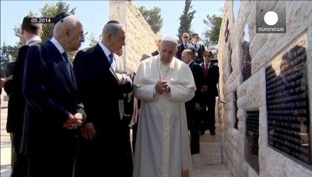 Prière symbolique pour la paix entre François, Peres et Abbas au Vatican