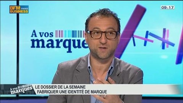 Fabriquer une identité de marque: Frank Tapiro et Valery Pothain, dans A vos marques – 08/06 2/3