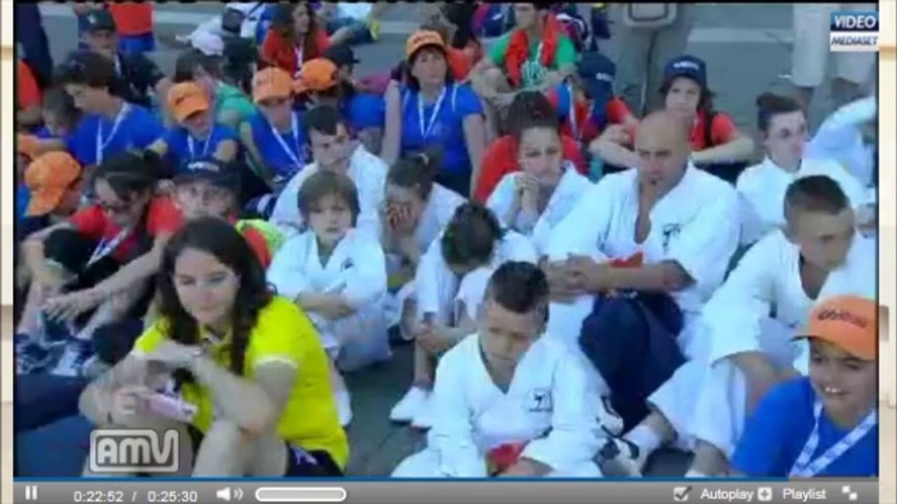 07/GIUGNO 2014 - PAPA FRANCESCO PARLA AI GIOVANI SPORTIVI