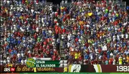 amistoso mundial brasil 2014 españa 2-el salvador 0