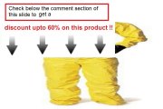 Dupont Large Yellow Tychem Qc Chemical Protection Coveralls best deal Review