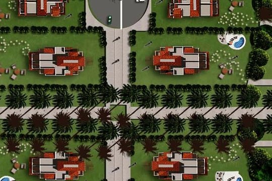 Villa with Greenery Area View for Sale in El patio 5 Shorouk