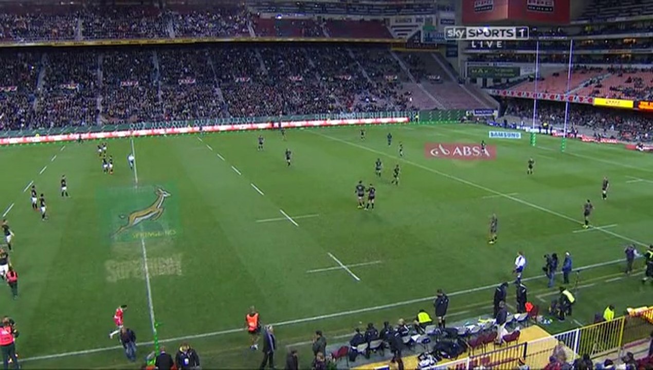 South Africa vs World XV 2nd half Rugby Game #1 June 2014