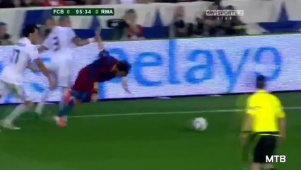 Lionel Messi Never Dives vs Real Madrid __HD__