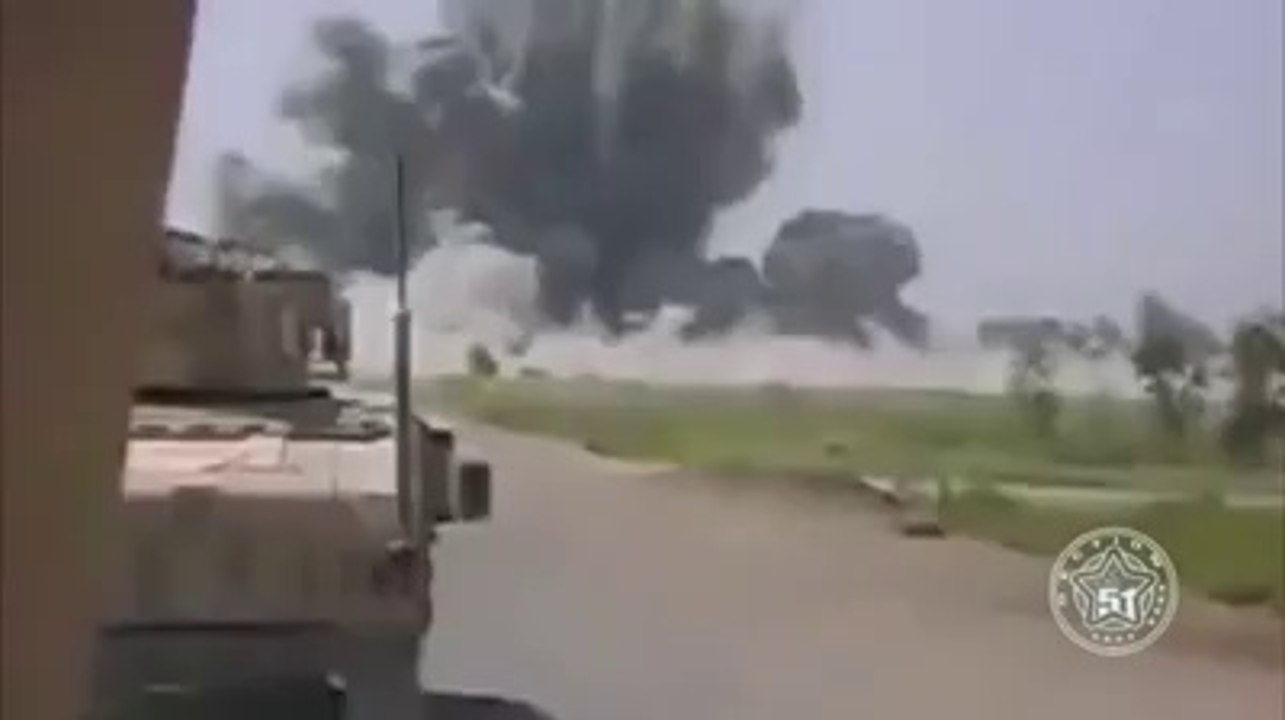 Attack on taliban camp.....