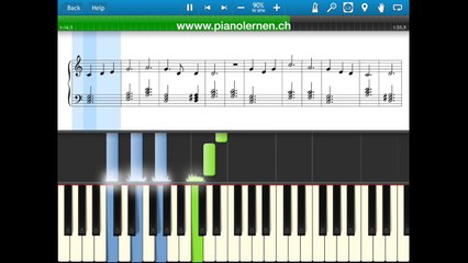 Morning has broken - linke Hand Chords