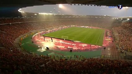 Football – La rencontre entre la Belgique et la Tunisie interrompue… par la grêle !