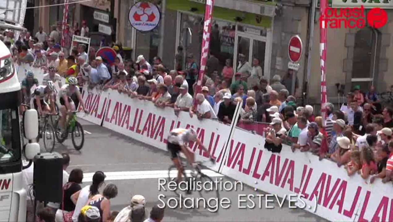 L'arrivée des Boucles de la Mayenne 2014 dimanc...