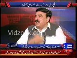 Sheikh Rasheed puts serious allegation on Khwaja Asif in a Live Show