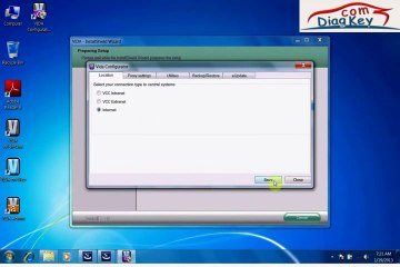 How to setup software for VIDA dice Pro+ 2013A