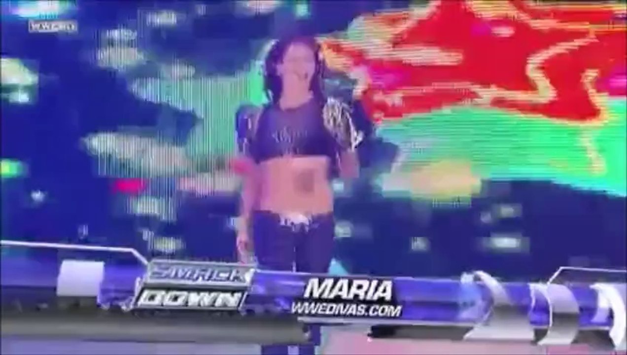 Maryse & Michelle McCool Vs Maria & Gail Kim