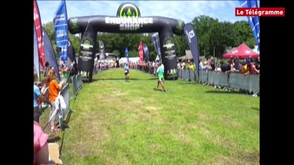 Trail de Guerlédan. Christophe Arzur en tête