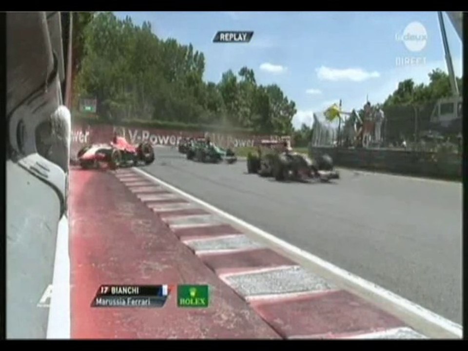 Canada 2014 : Accrochage Chilton - Bianchi