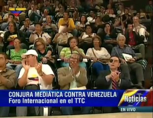 (Video) Declaración Final del Foro Conjura Mediática ¡Basta de agresión a Venezuela!