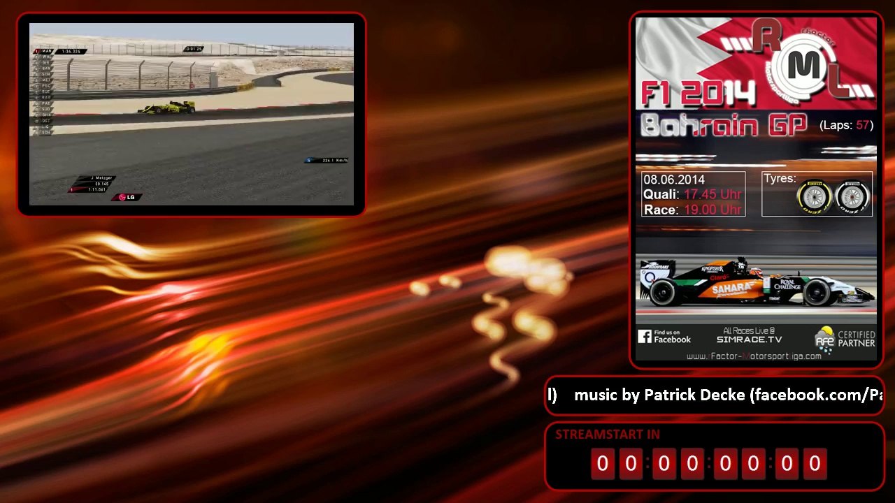 rFactor-MotorsportLiga F1 | 03 Bahrain