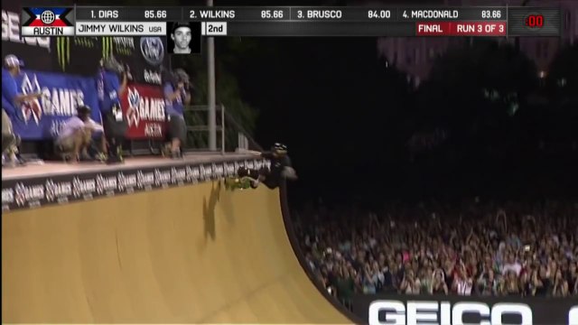 Finale X Games en Rampe Skate Vert - Austin 2014