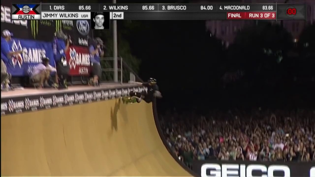 Finale X Games en Rampe Skate Vert - Austin 2014