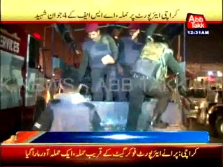 Karachi Airport attack, 5 ASF personnel killed