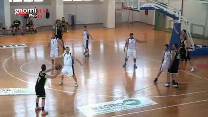 Αγώνας μπάσκετ Π.Υ. Κασσανδρείας  με την Α.Δ. Καβάλας (82-73)