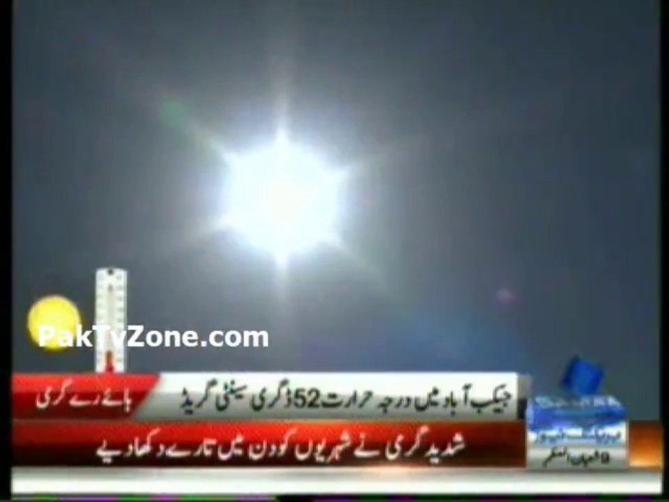 Hot Weather in Pakistan.
