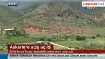 Bitlis'te Güvenlik Güçlerine Taciz Ateşi
