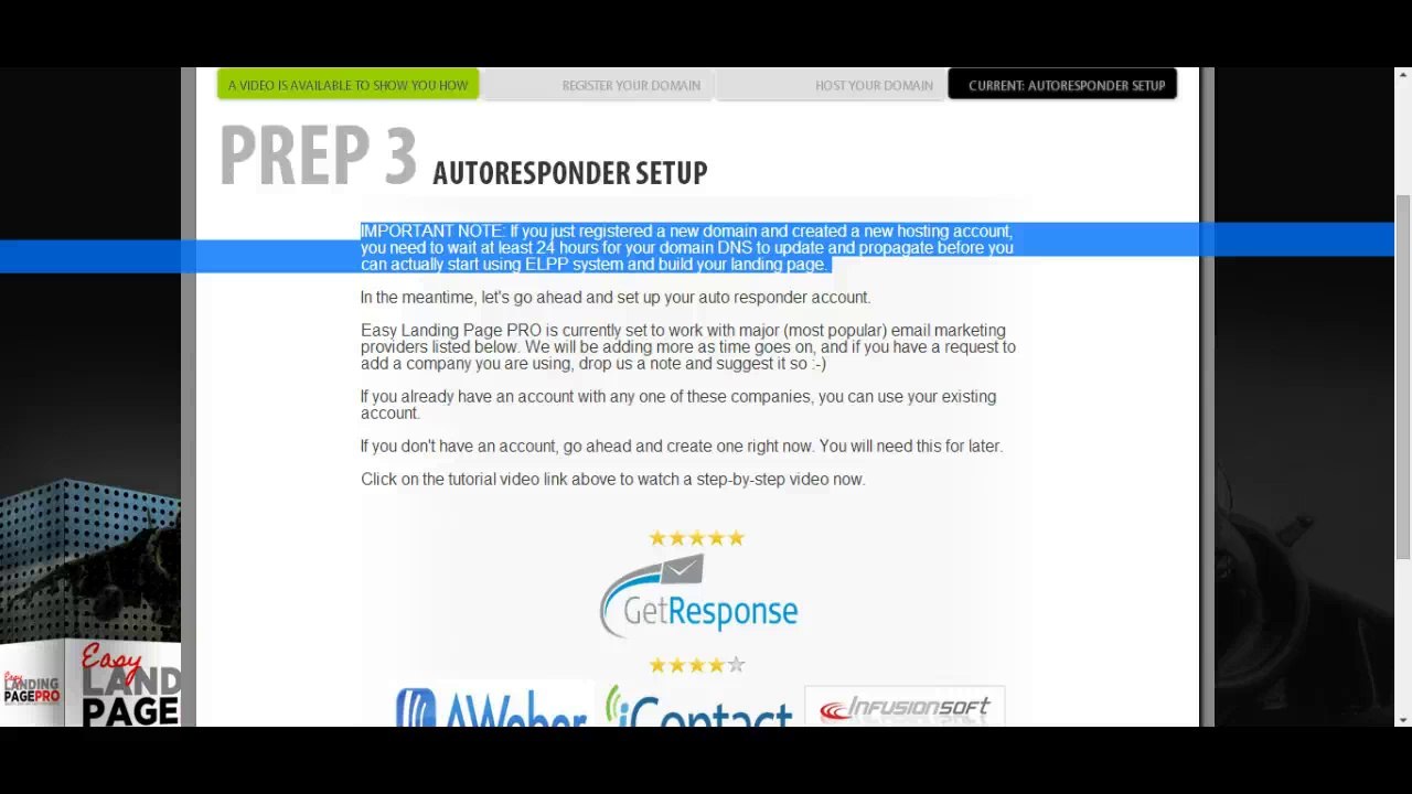 Creating A Website 5 Easy Landing Page Pro