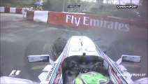 Crash Perez - Massa Canadian GP 2014