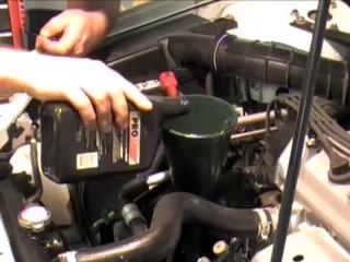 Десяти минутная замена  масла в акпп