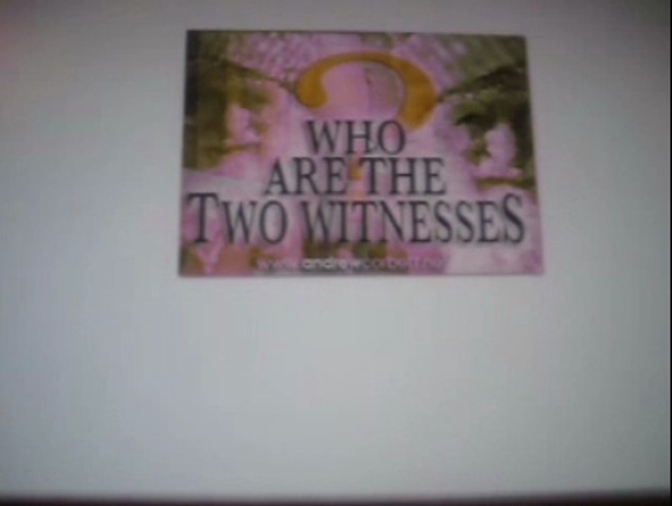 The Two Prophets of Revelatiions (Part 1)