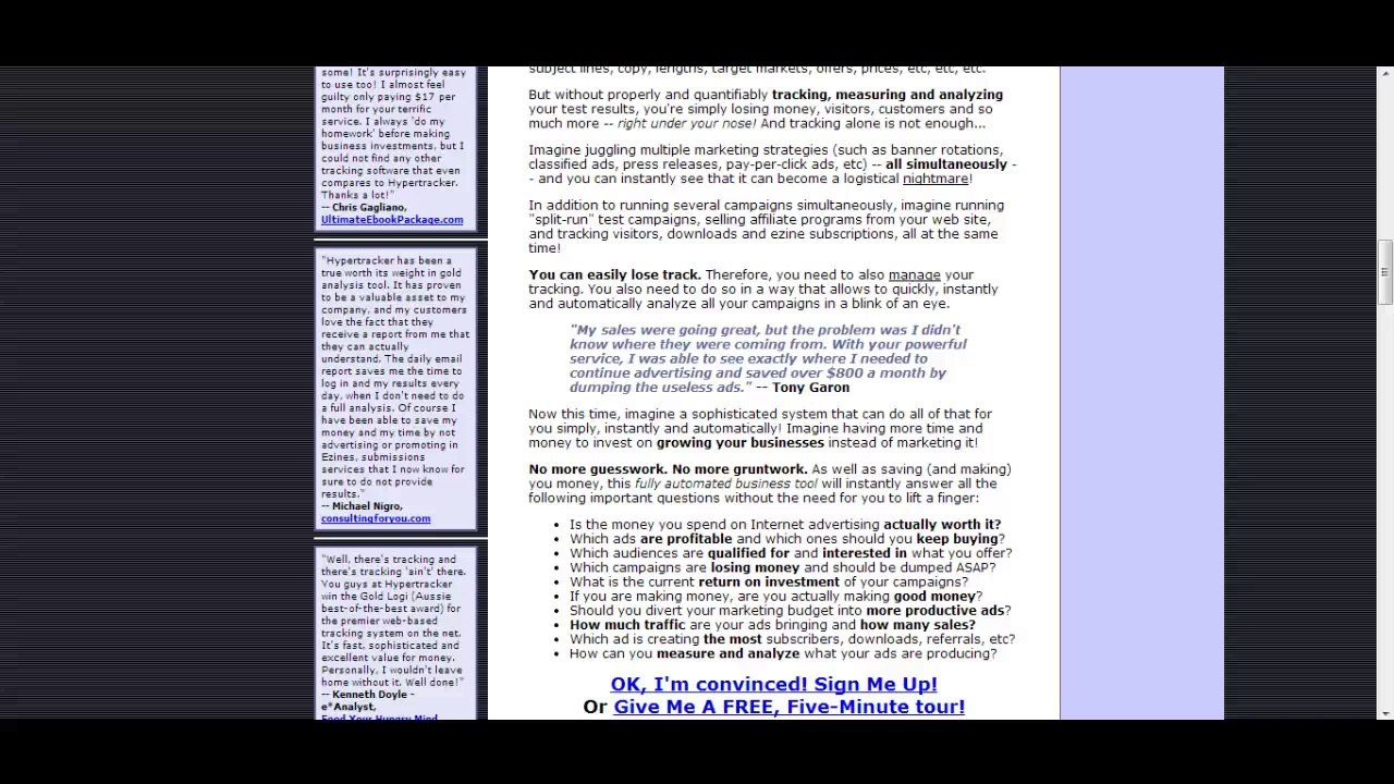 Getting Traffic 8 Tracking Software