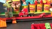 Disney Pixar Cars2 , Riplash Racer Rematch with Lightning McQueen and Francesco Bernoulli with Funny