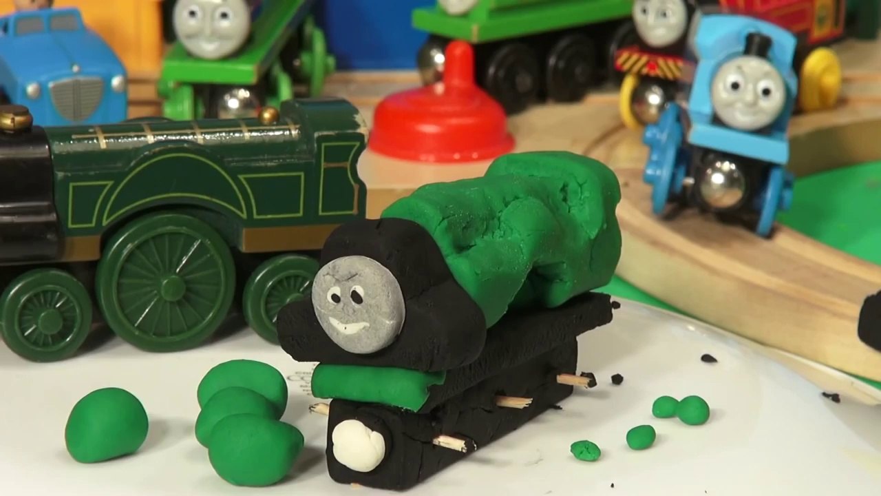 Play Doh Thomas and Friends , we make Emily out of Play Doh as requested by  one of our YouTube Fans - video Dailymotion