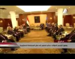 لحظة وصول المستشار عدلي منصور لمقر المحكمة الدستورية العليا