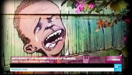 Web News  - Anti-World Cup movement steps up in Brazil
