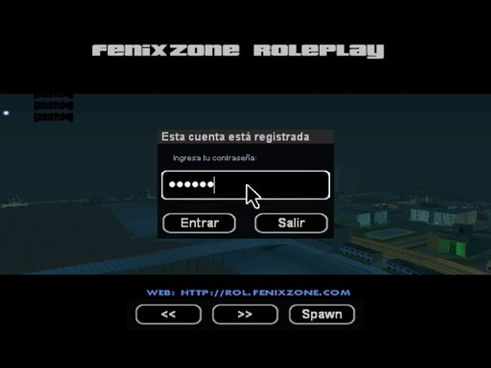 GTA SAMP: Rol FenixZone - (Bug de personaje)