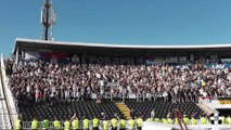 Gore na nebu ,armija prava | Partizan -Čukarički 28.05.2014