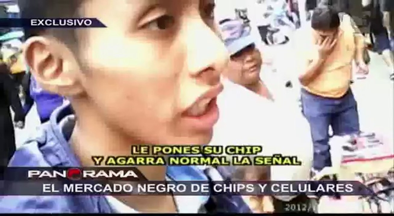 El mercado negro de chips y celulares: reino de lo robado en Lima