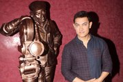 Aamir promotes his unreleased film