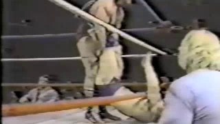 BOB BACKLUND vs ADRIAN ADONIS LUMBERJACK MATCH 3/28/82 CAPITAL CENTRE LANDOVER, MD