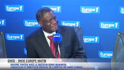 Mukwege : "Même les animaux ne font pas comme cela"