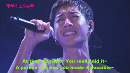 (1080p) Kim Hyun Joong (Eng Sub) Happy B-Day❤Sindarei06 (Tonight Concert)