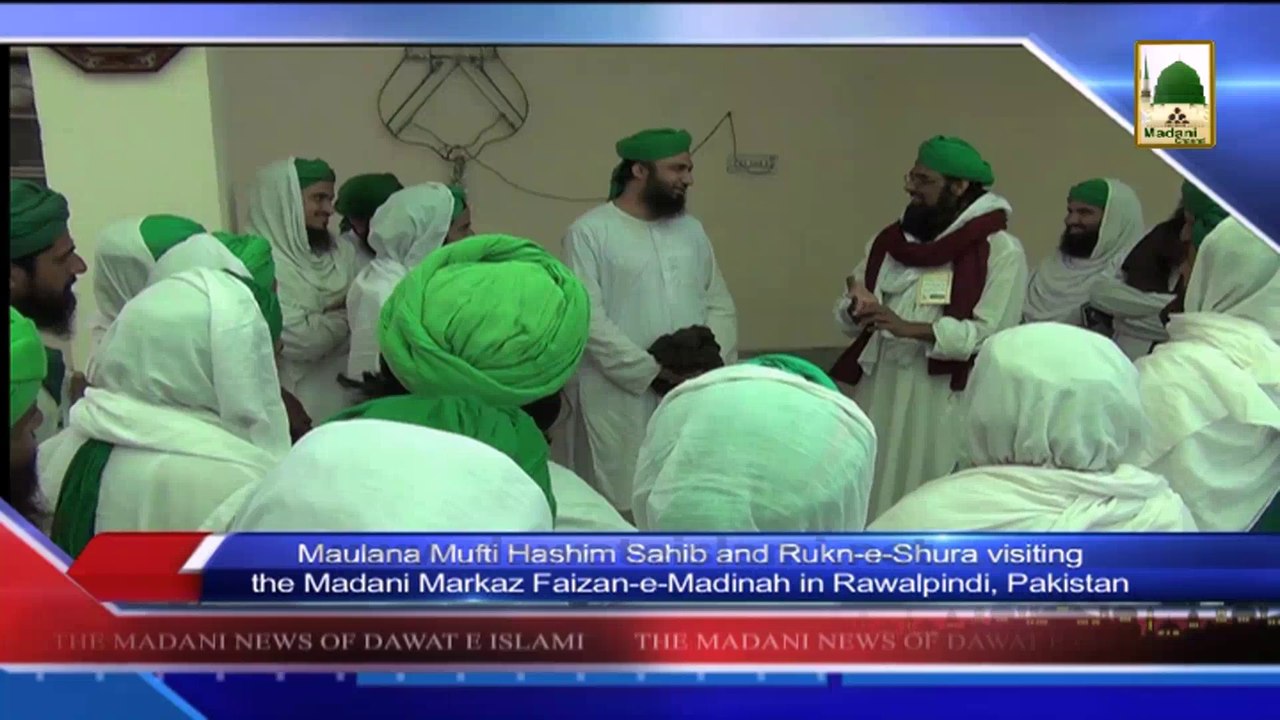 News 5 June - Maulana Mufti Hashim Sahib and Rukn-e-Shura Visiting the Madani Markaz (1)